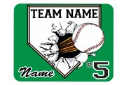 Baseball Mouse Pad - Design 1 - Breakout 