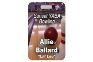 Bowling Bag Tag - Design 2 - Full Color