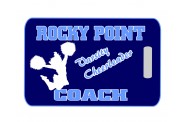 Cheer Bag Tag - Design 2 - Cheerleader Image