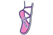 Dance Magnet  - Design 2 - Ballet Slipper