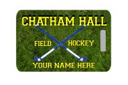 Field Hockey Bag Tag - Design 1 - Rectangle