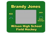 Field Hockey Photo Frame