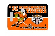 Hockey Bag Tag - Design 2 - Hockey Clip Art Image