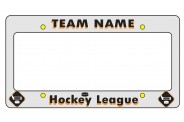 Hockey License Plate Frame