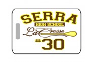 Lacrosse Bag Tag - Design 2 - Stick Image