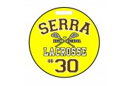 Lacrosse Bag Tag - Design 3 - Round