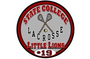 Lacrosse Magnet  - Design 2 - Crossed Sticks Small