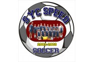 Soccer Mouse Pad - Design 2 - Round
