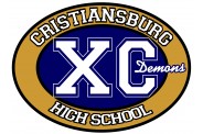 Track Magnet  - Design 4 - Oval - Cross Country