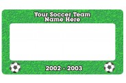 Soccer License Plate Frame