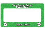 Soccer License Plate Frame