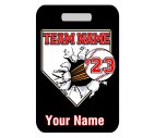 Baseball Bag Tag - Design 4