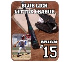 Baseball Photo Mouse Pad