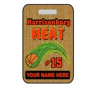 Basketball Bag Tag - Design 4
