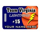 Basketball Bag Tag - Design 5