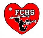 Cheer Heart Key Chain