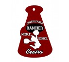 Megaphone Bag Tag - Design 1