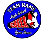 Cheerleading Magnet - Design 2