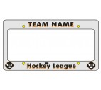 Hockey License Plate Frame