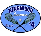 Lacrosse Magnet - Design 6