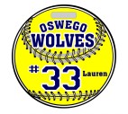 Softball Bag Tag - Design 1