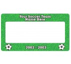 Soccer License Plate Frame