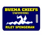 Swimming Bag Tag - Design 1