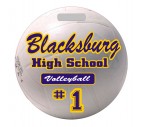 Volleyball Bag Tag - Design 1