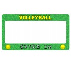 Volleyball License Plate Frame